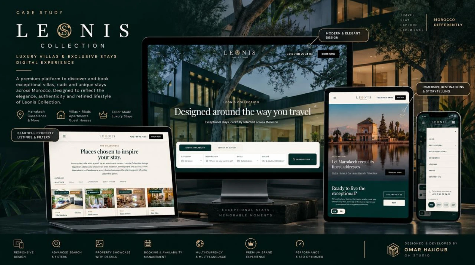 Leonis Collection — Luxury Stays & Concierge Platform
