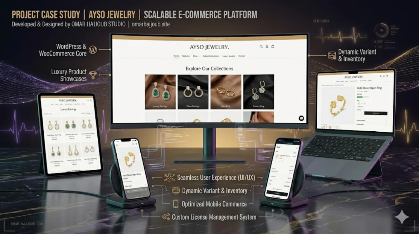 Ayso Jewelry Luxury E-commerce Storefront