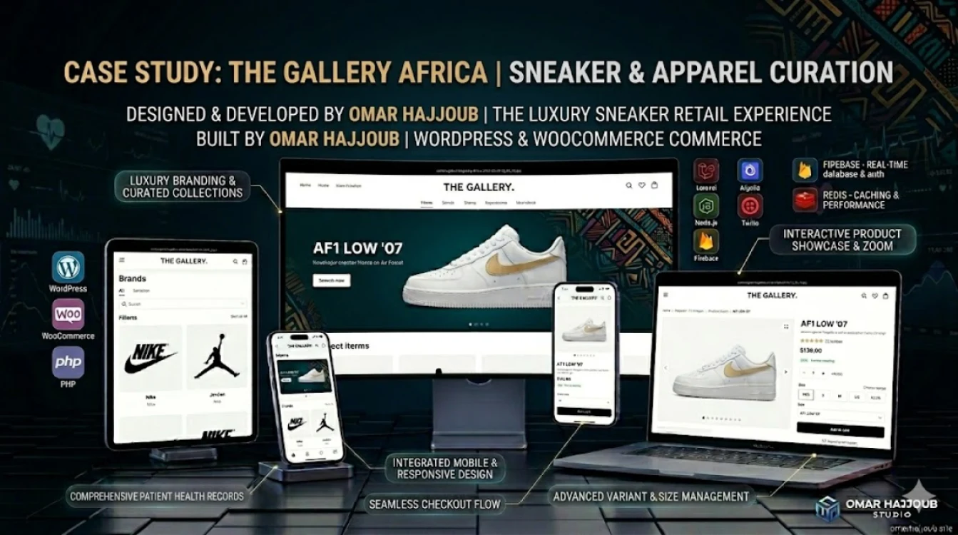 The Gallery Africa: Luxury Sneaker & Apparel E-commerce